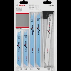 New Bosch Professional Bosch Wood and Metal-bajonetsavklingesæt, 6 dele