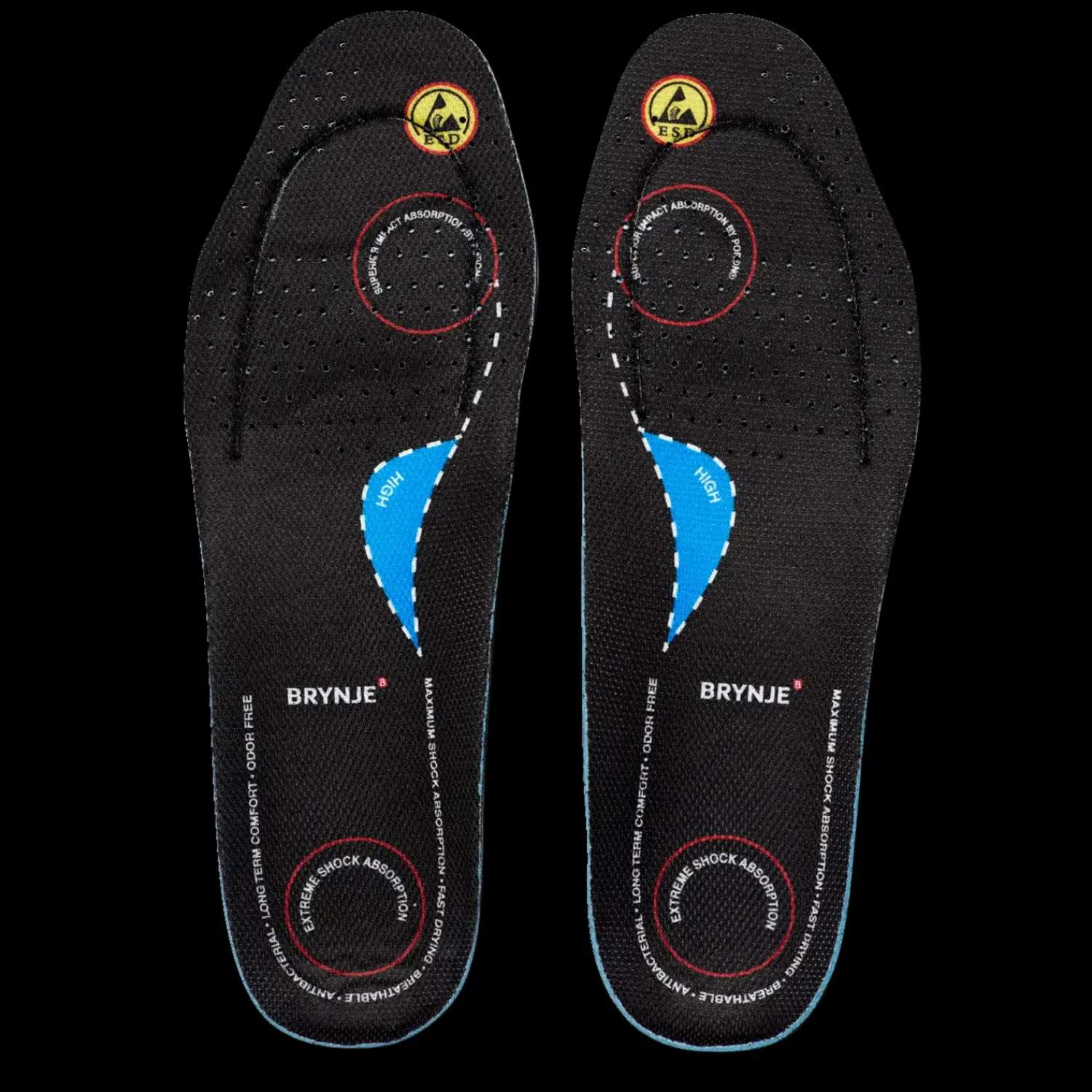 Brynje Skotilbehør^68203 indlægssål str. 40-41 blå