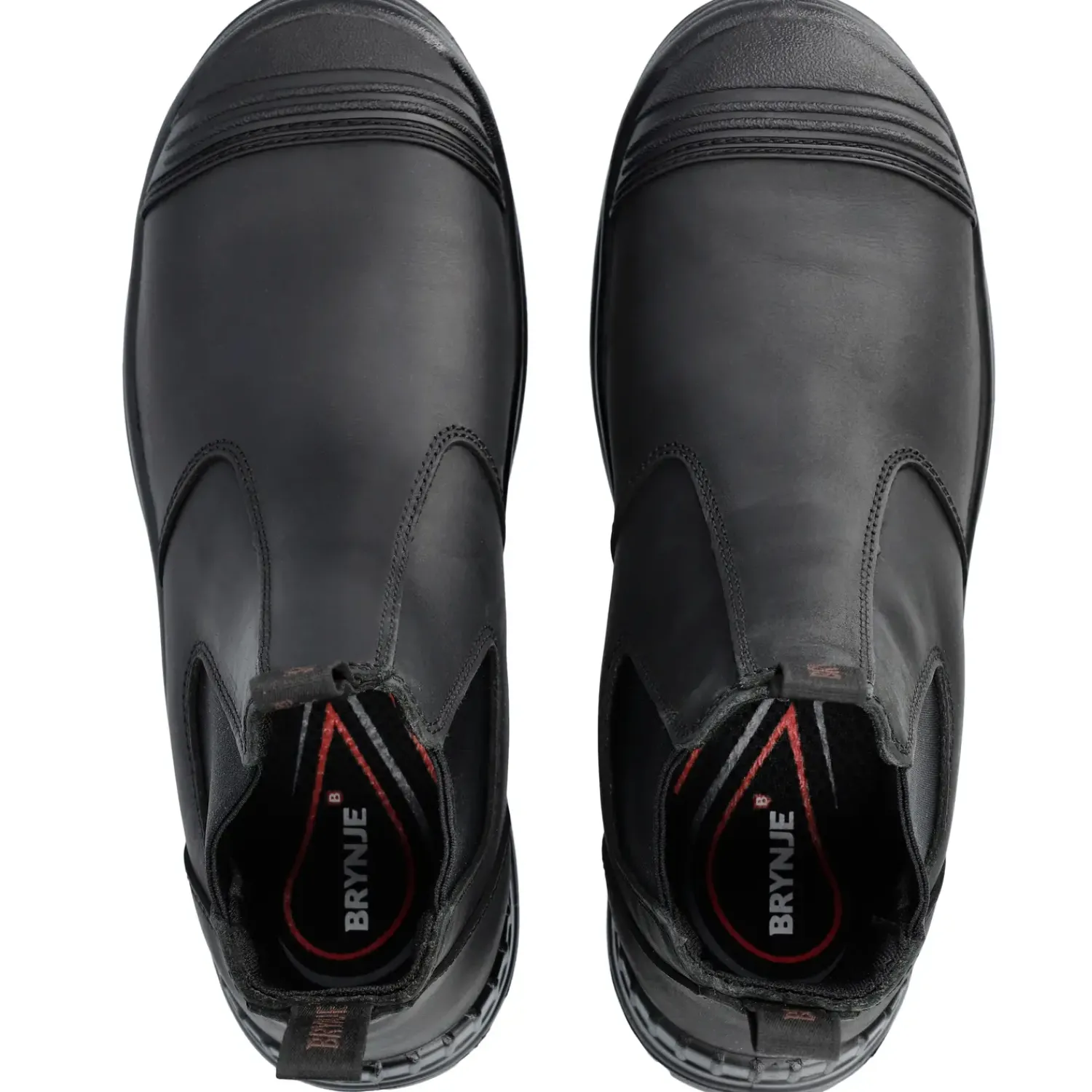 Brynje Sikkerhedssko^lukkede sikkerhedstøvler i læder str. 46