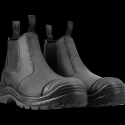 Brynje Sikkerhedssko^lukkede sikkerhedstøvler i læder str. 46