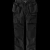 Outlet Carhartt 105070 steel cargo multi-pocket bukser Sort str. 36-32