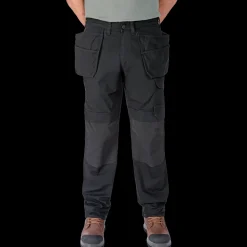 Outlet Carhartt 105070 steel cargo multi-pocket bukser Sort str. 36-32