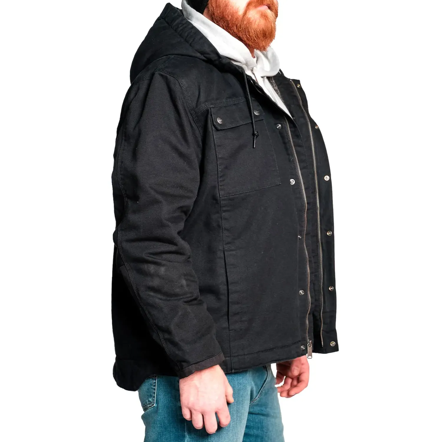 Outlet Carhartt Bartlett jakke sort str. XL