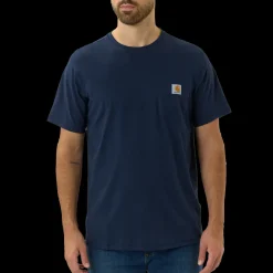 Sale Carhartt Force Flex Pocket t-shirt navy str. S