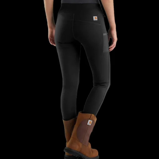 Arbejdsbukser^Carhartt Force utility dame leggings sort str. M
