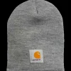 Huer, Kasketter Mv.^Carhartt hue acrylic knit hat - Grey