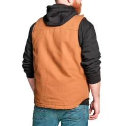 New Carhartt Mock Neck vest brun str. 2XL