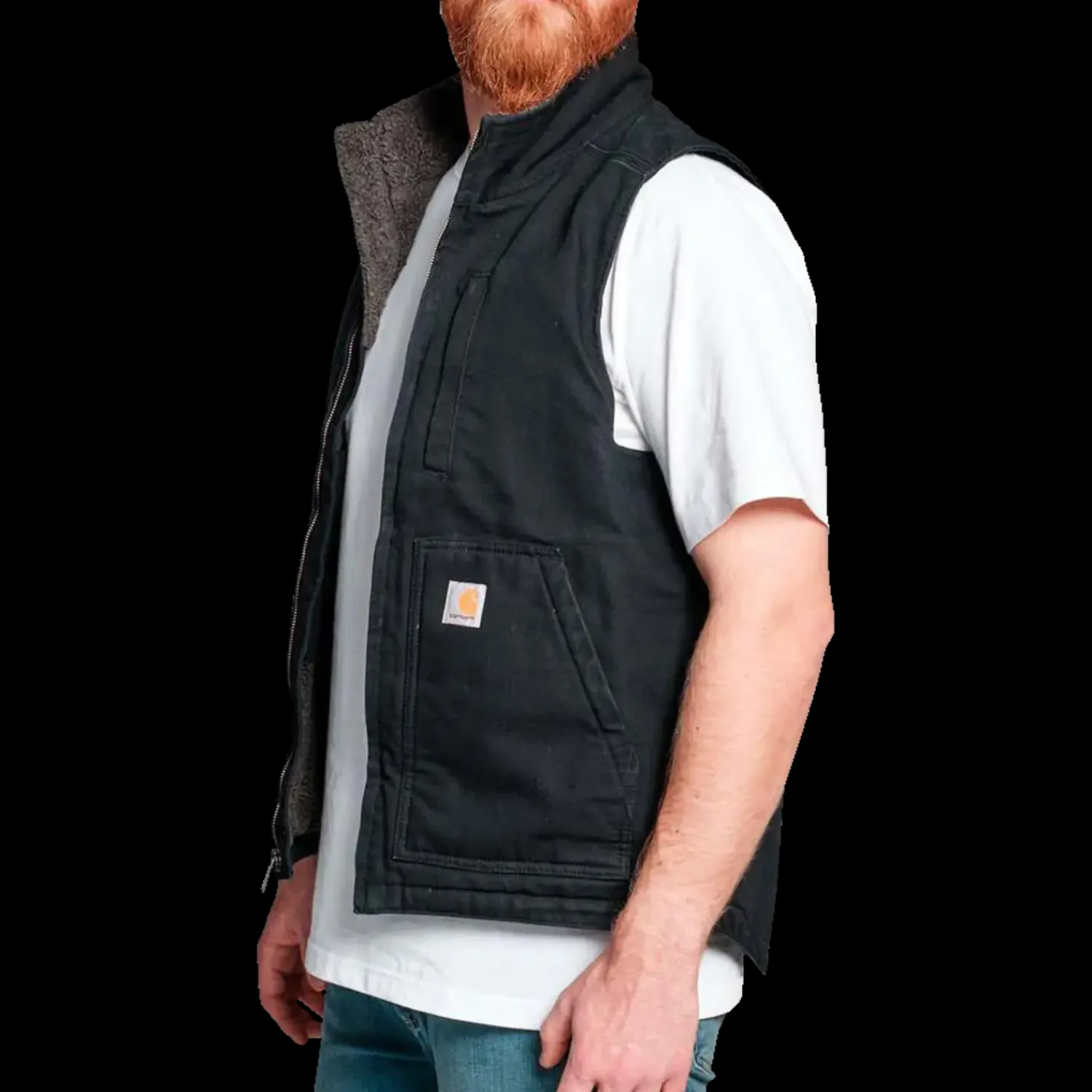 Carhartt Jakker Og Veste^Mock Neck vest sort str. XL