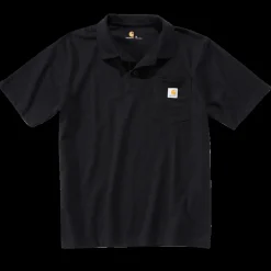 Carhartt T-Shirts^polo t-shirt str. S sort