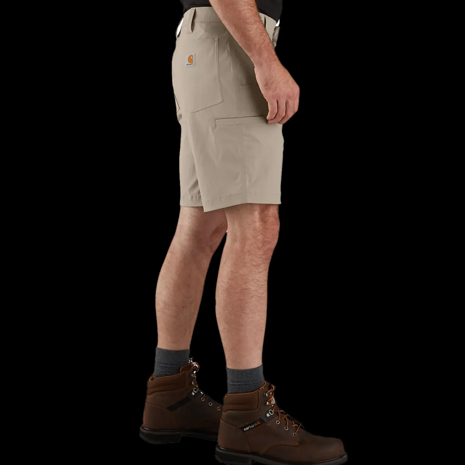 Arbejdsbukser^Carhartt ripstop letvægt shorts tan/sand str. 36