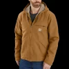 Jakker Og Veste^Carhartt washed duck sherpa lined jakke brun str. XL