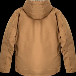 Jakker Og Veste^Carhartt washed duck sherpa lined jakke brun str. XL