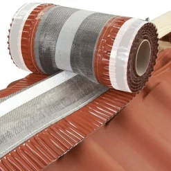 CASA-Roll Tilbehør Til Tage Og Tagrender^rygningsbånd rød 390 mm x 5 m