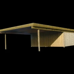 Davidsen Carporte^Christian dobbelt carport med redskabsrum 836x630 cm - UDEN TAG