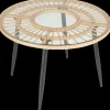 Sale Claus havebord stål/glas Ø60x52cm