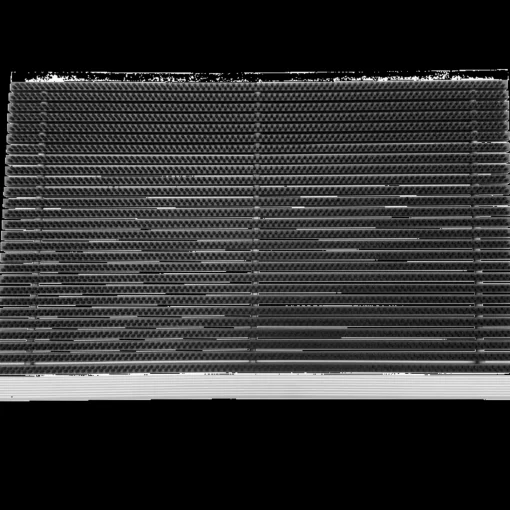 Clearance Clean Carpet skrabemåtte 20 mm x 49x79 cm sort
