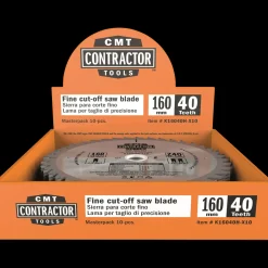 Hot CMT savklinge Contractor 160x2,2x20 Z40W 10 stk pk