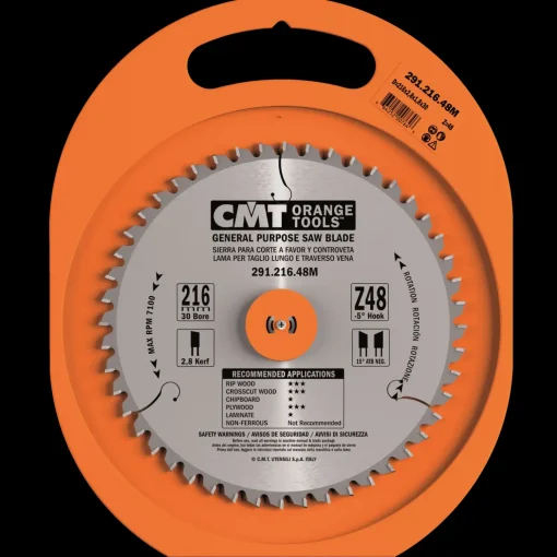 Sale CMT savklinge 216x2,8x30 mm Z48W neg.