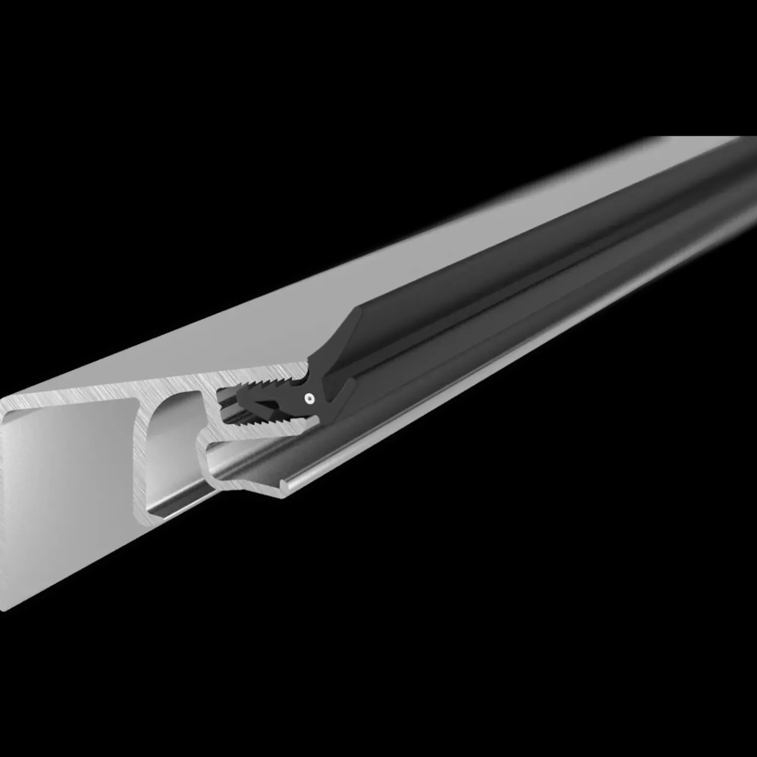 Online Dafa vinduesbundliste alu-com 16x23,5 mm hvid 6 m