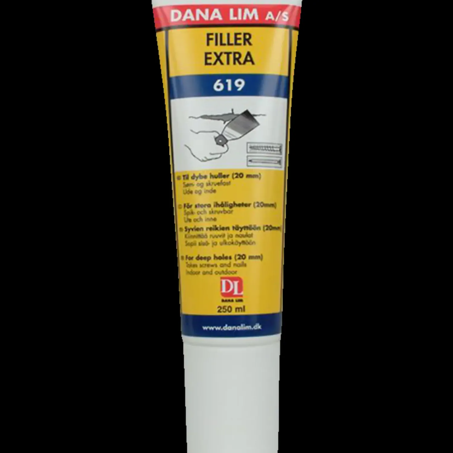 Dana Lim Dana acrylfugemasse filler ekstra 619 250 ml