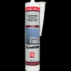 Dana Lim Dana malerfinish 558 hvid 300 ml