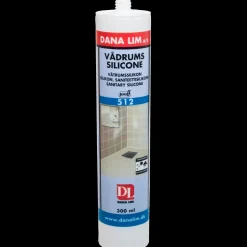 Hot Dana Lim Dana proff vådrumssilicone 512 transparent 300 ml