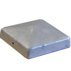 Davidsen Tilbehør Til Hegn^stolpehat galvaniseret 71x71 mm