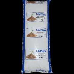 Davidsen træpiller 6 mm - palle med 900 kg / 60 poser á 15 kg