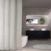 Debel Badeværelsestilbehør^Hilton badeforhæng 120x200 cm hvid