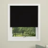 Debel Gardiner|Tilbehør Til Kontor Og Værksted^rullegardin uni sort 80x175 cm