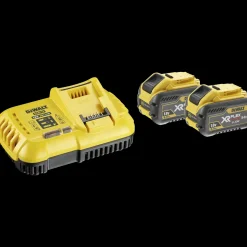 Online DeWALT DCB118X2-QW flexvolt hurtigoplader 54V inkl. 2x 9,0 Ah batterier