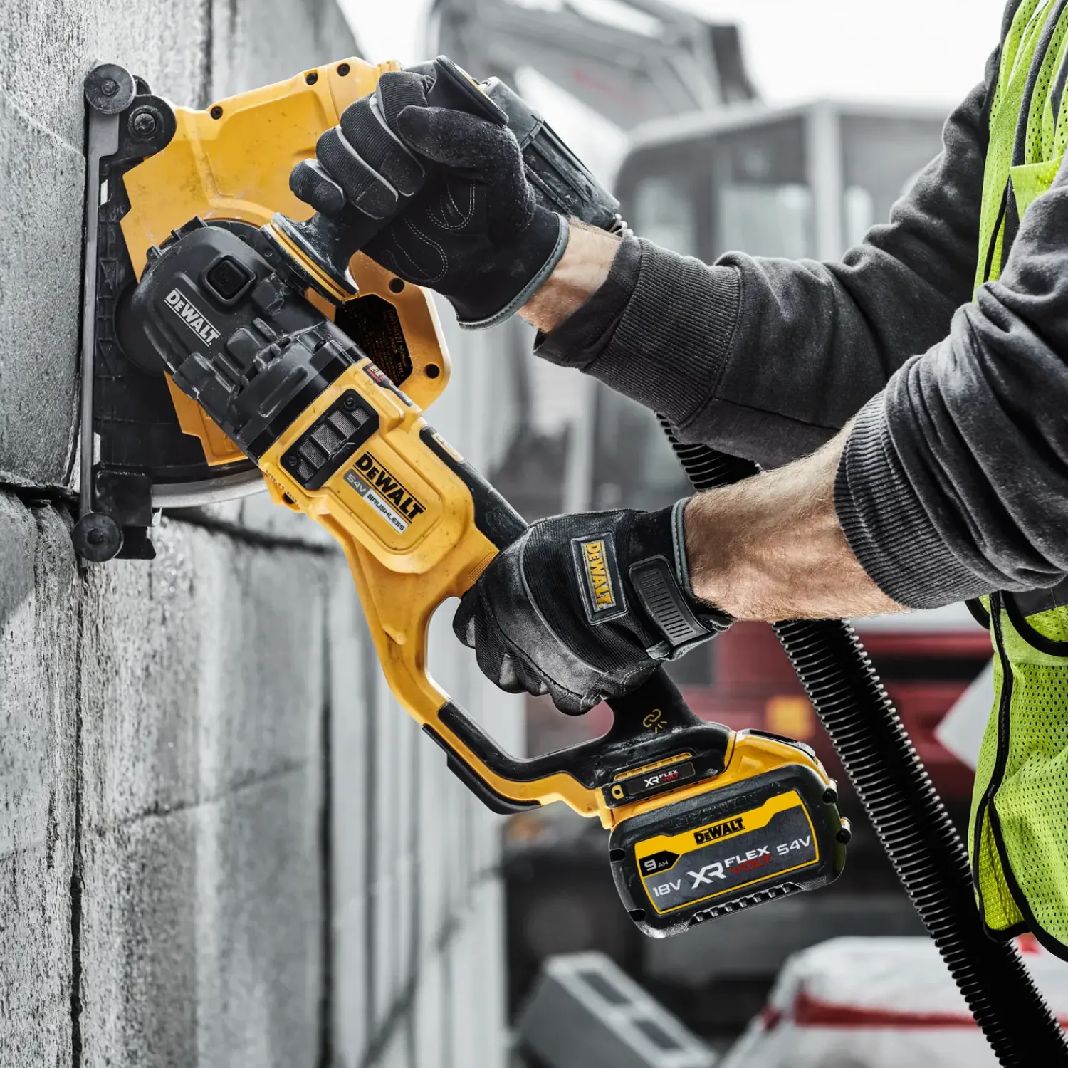 Online DeWALT DCG460N-XJ vinkelsliber 230 mm, 54V solo