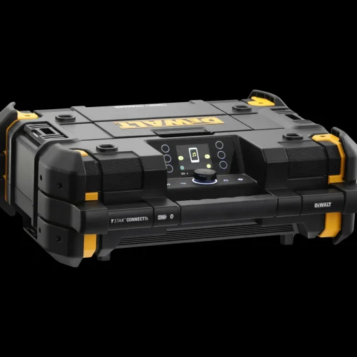 DeWALT Arbejdsradioer^DWST1-81078 TSTAK byggepladsradio med oplader
