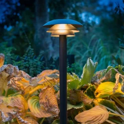 Outlet Dyberg Larsen DL20 udendørs havelampe mat sort, Ø20 cm