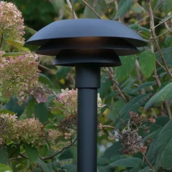 New Dyberg Larsen DL31 udendørs havelampe sort, Ø31 cm