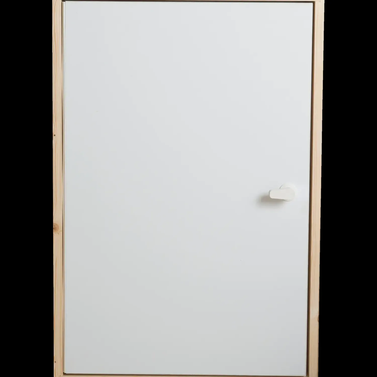 Dolle Nordic Trapper Og Lemme^Dolle ClickFIX® 56WH skunklem hvidmalet udv. karm i 60x60 cm