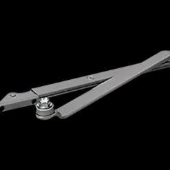 Dorma fladform arm til TS 83/TS 73 dørlukker sølv