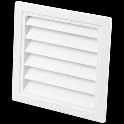Duka Ventilationsriste^jalousirist 63.3 grå 15x15 cm indv. 140 mm