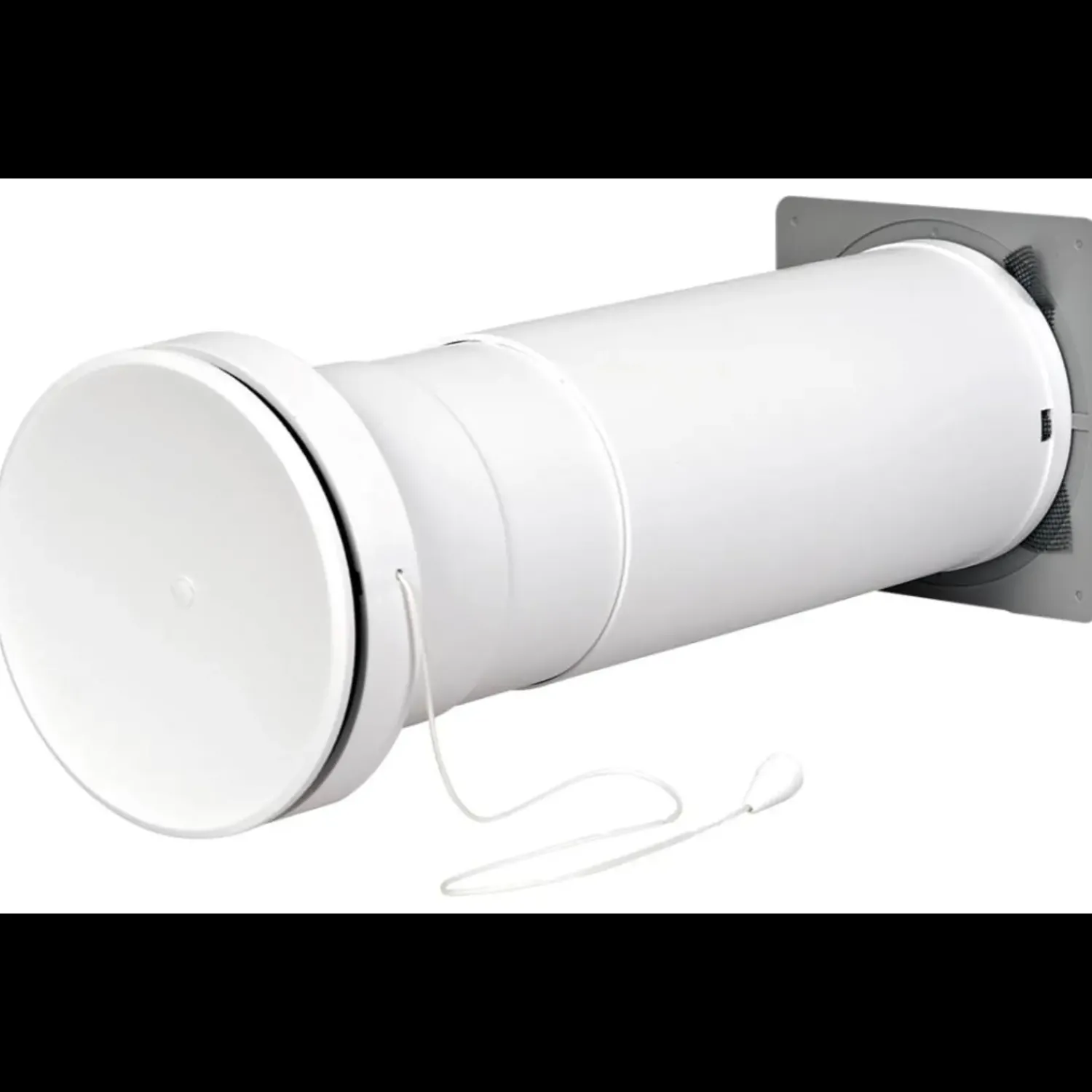 Duka Ventilationsriste^teleskopventil type 450 dB Ø105 mm 260-400 mm