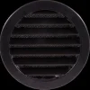Duka udvendig rist dusav Ø100 mm sort