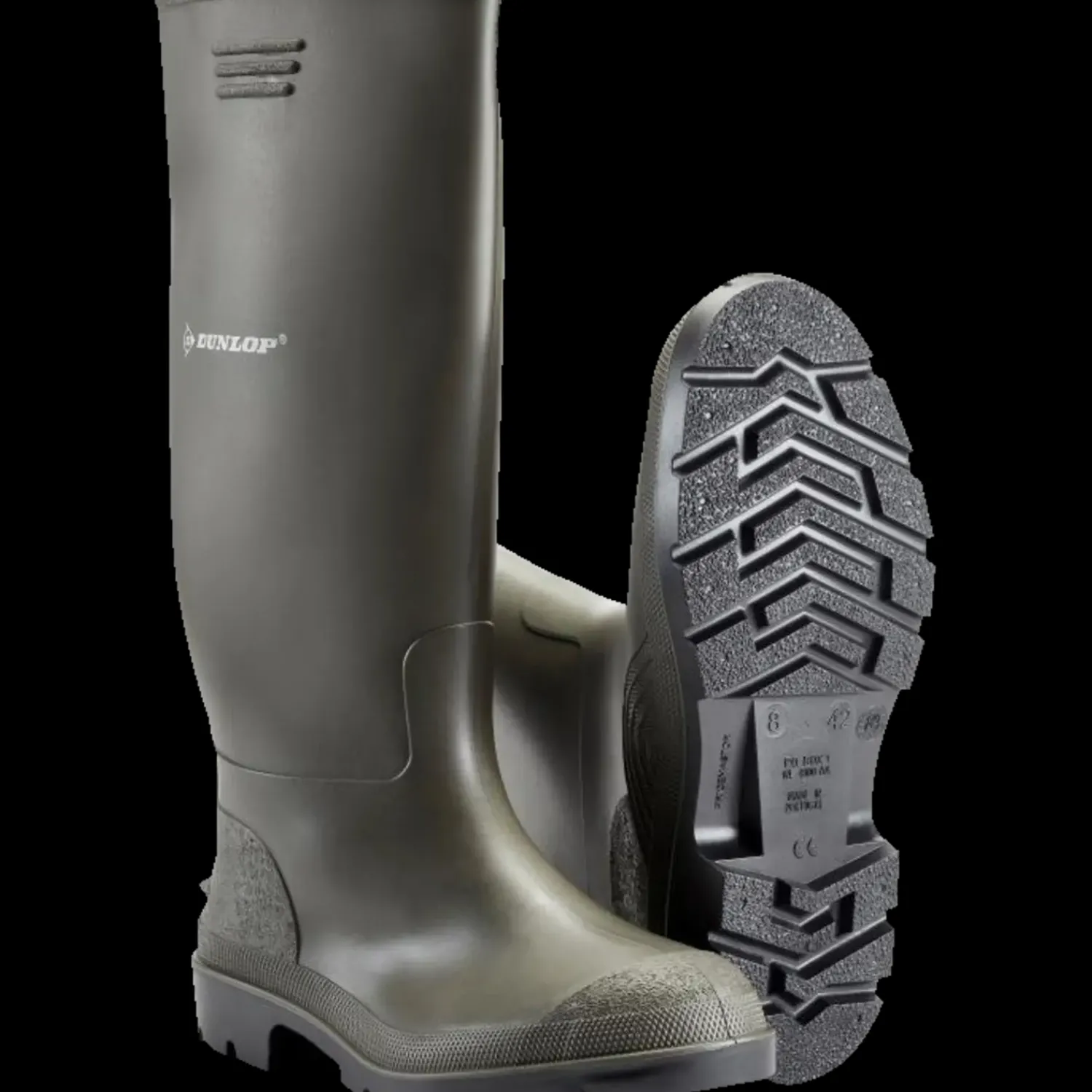 Dunlop Pricemastor pvc-støvle grøn str. 44