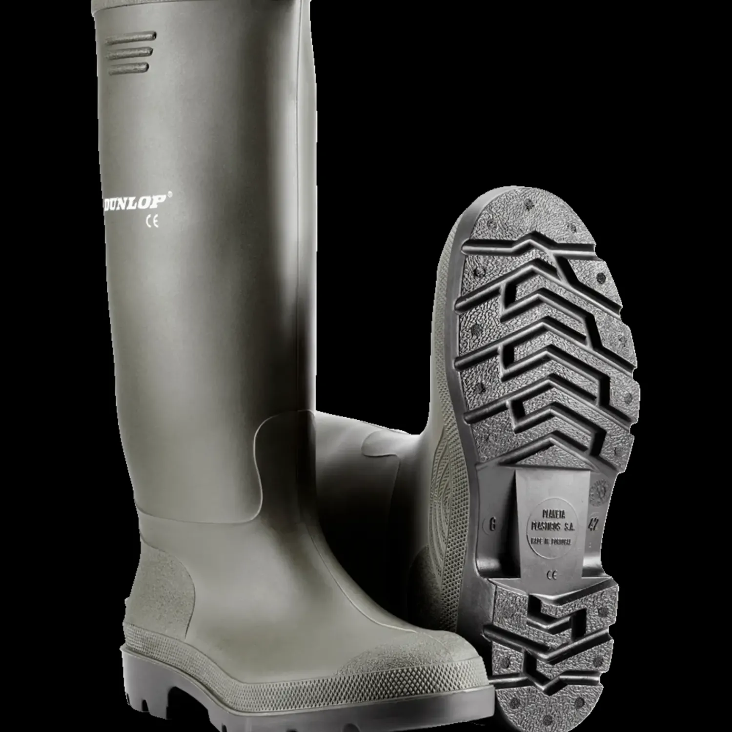 Dunlop Pricemastor pvc-støvle grøn str. 44