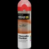 New DVA mercalin mærkespray fluo 500 ml rød