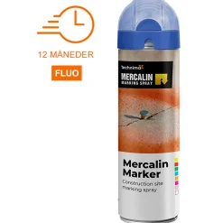 Best DVA mercalin mærkespray fluo 500 ml blå