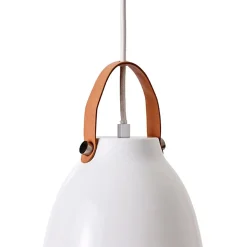 Dyberg Larsen Pendler^Copenhagen pendel med strop hvid Ø19,5 cm