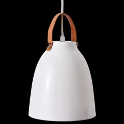 Dyberg Larsen Pendler^Copenhagen pendel med strop hvid Ø19,5 cm