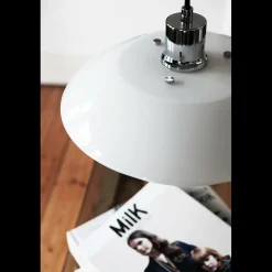 Pendler^Dyberg Larsen DL31 pendel Ø31 cm E27 opal glas