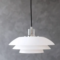 Pendler^Dyberg Larsen DL31 pendel Ø31 cm E27 opal glas