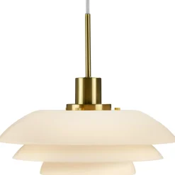 Dyberg Larsen Pendler^DL31 pendel opal/messing