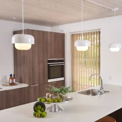 Dyberg Larsen Pendler^Haipot pendel hvid Ø23 cm E27